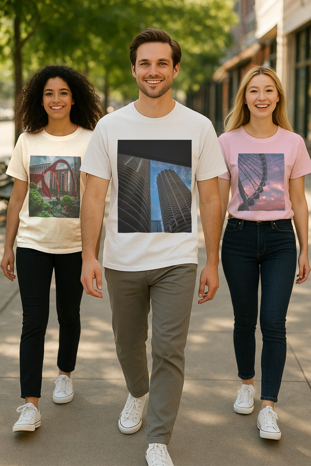 Between two concrete giants - Vintage Tee