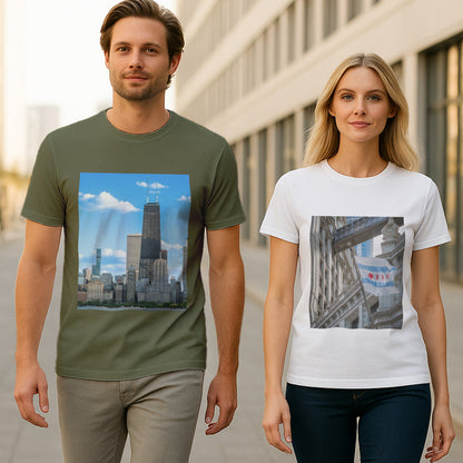 Sky High Confidence – The Hancock Tee That Elevates Your Look