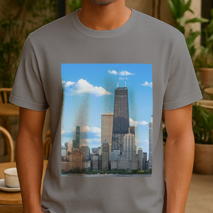 Sky High Confidence – The Hancock Tee That Elevates Your Look