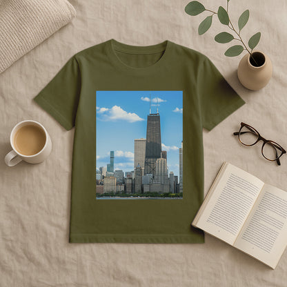 Sky High Confidence – The Hancock Tee That Elevates Your Look