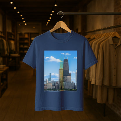 Sky High Confidence – The Hancock Tee That Elevates Your Look