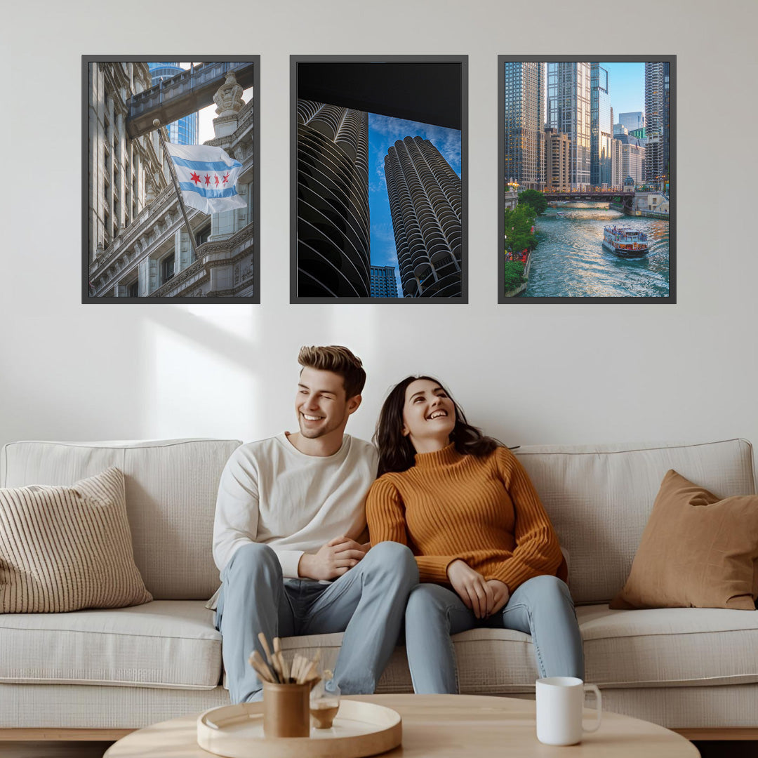 Iconic Giants – Modern City Photography Print
