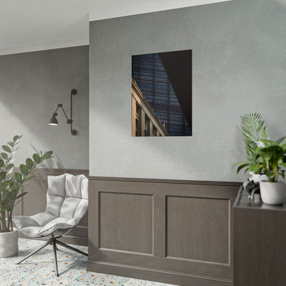 A city in layers  – Unframed Semi-Gloss Photography Print