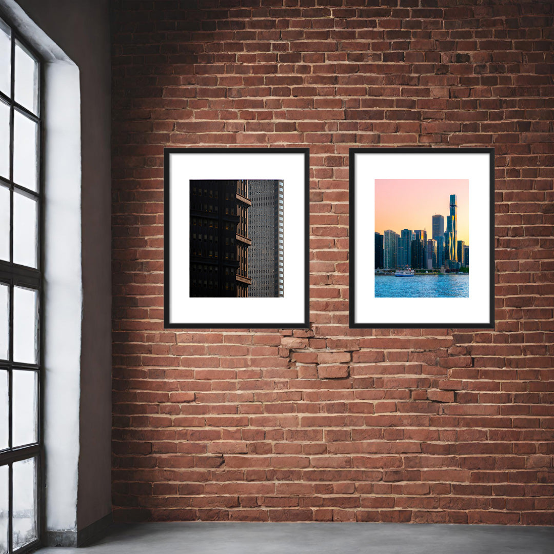 Shadows of a city – Unframed Matte Photography Print