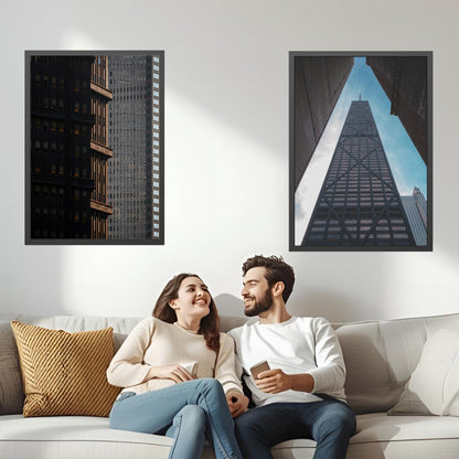 Shadows of a city – Unframed Matte Photography Print