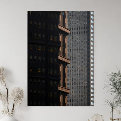 Shadows of a city – Unframed Matte Photography Print