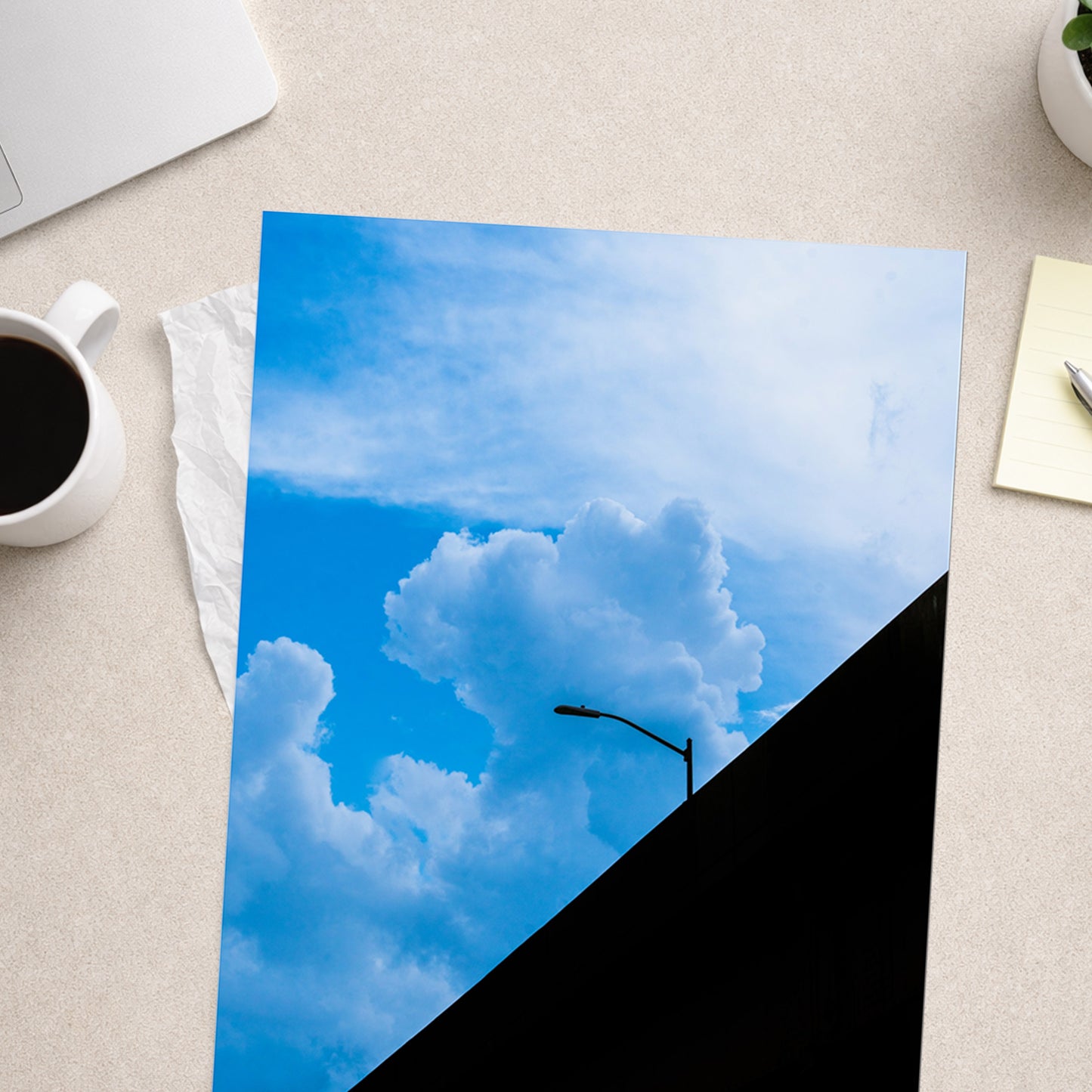 Daydreaming under streetlights – Unframed Semi-Gloss Photography Print