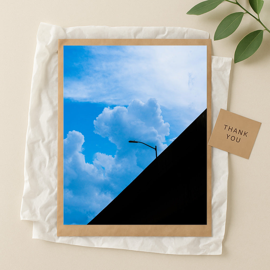 Daydreaming under streetlights – Unframed Semi-Gloss Photography Print