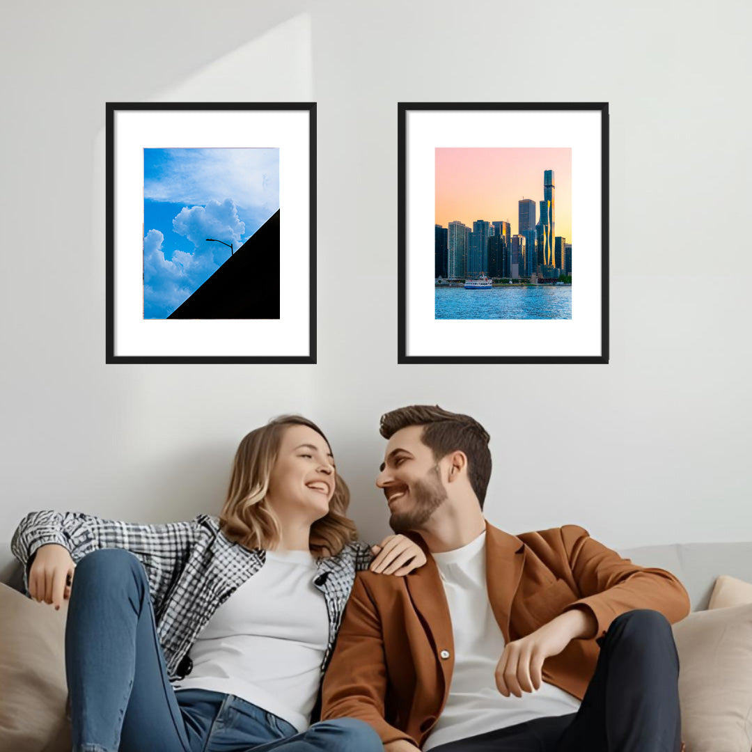 Daydreaming under streetlights – Unframed Semi-Gloss Photography Print