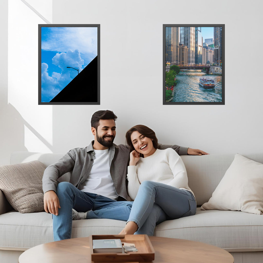 Daydreaming under streetlights – Unframed Semi-Gloss Photography Print