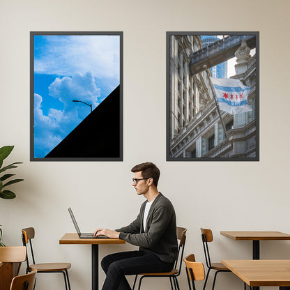 Daydreaming under streetlights – Unframed Semi-Gloss Photography Print