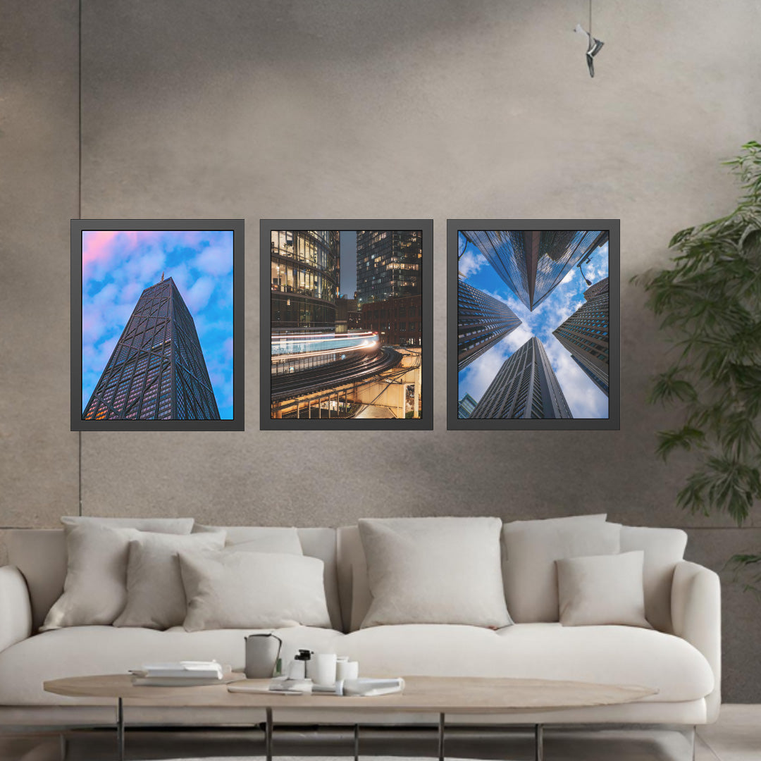 Touch the Clouds – The Hancock Building, Chicago’s Icon in Frame