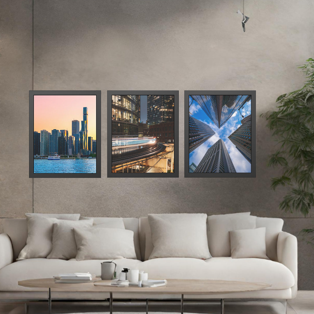 Own Chicago: Chicago Skyline Limited Edition Cityscape Photography Print – Fine Art, Semi-Gloss, or Matte – Framed or Unframed Luxury Wall Art