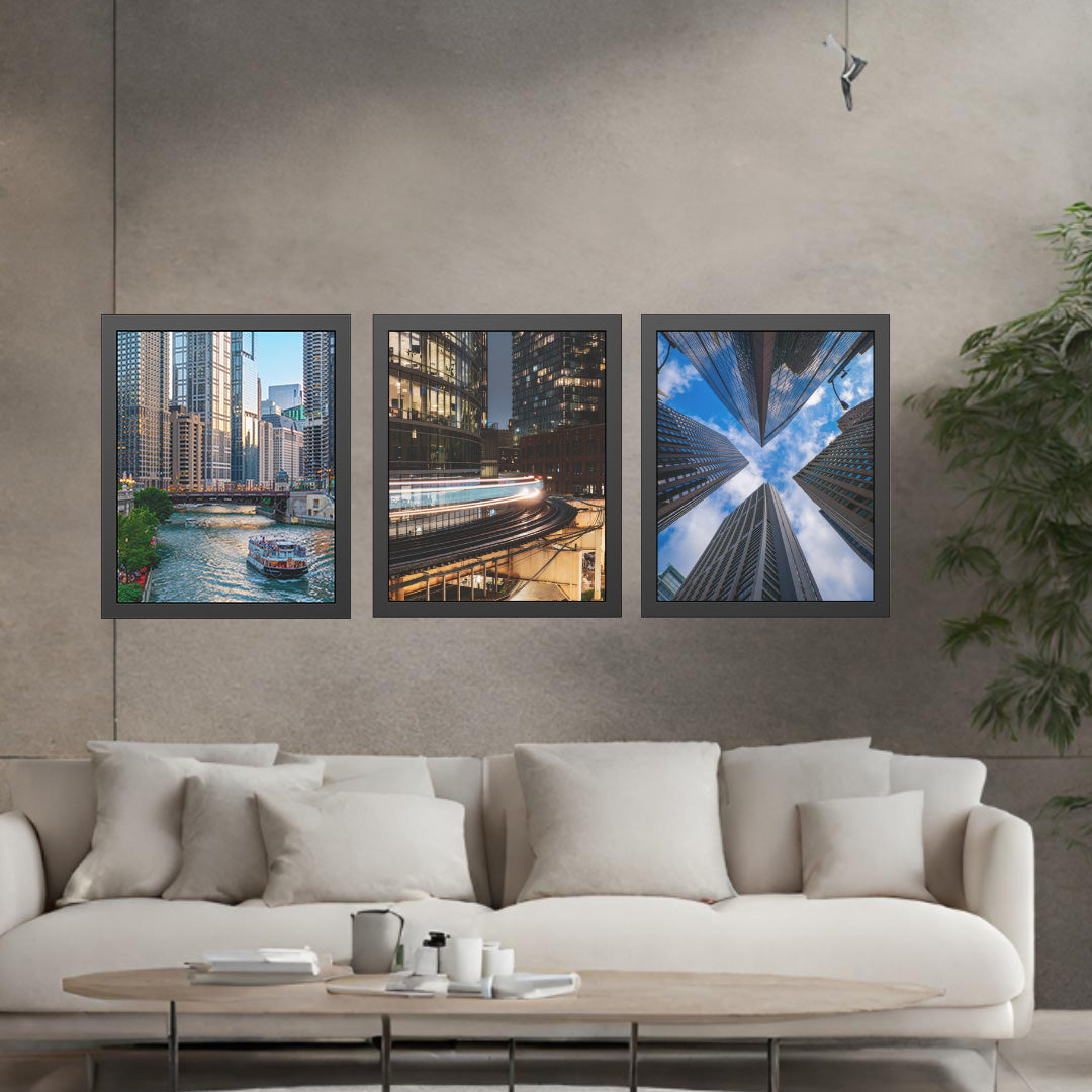 Own Chicago: Chicago River Limited Edition Cityscape Photography Print – Fine Art, Semi-Gloss, or Matte – Framed or Unframed Luxury Wall Art