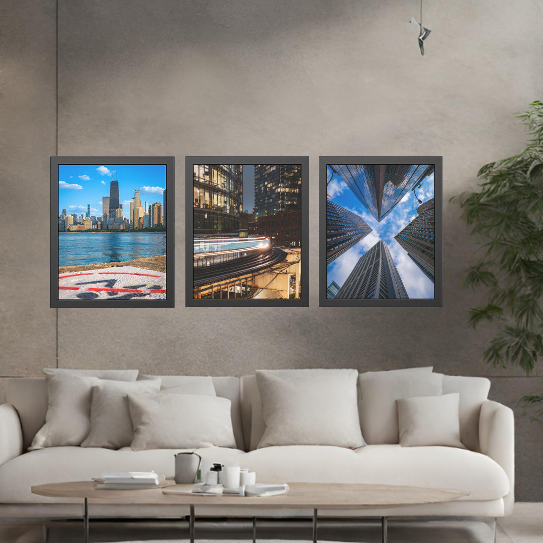 Own Chicago: No Diving Limited Edition Cityscape Photography Print – Fine Art, Semi-Gloss, or Matte – Framed or Unframed Luxury Wall Art