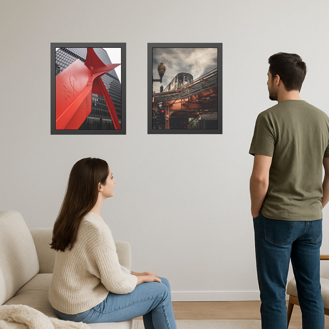 Own Chicago: Flamingo Limited Edition Cityscape Photography Print – Fine Art, Semi-Gloss, or Matte – Framed or Unframed Luxury Wall Art