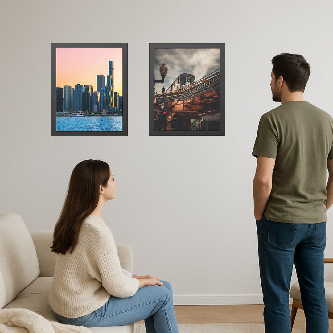 Own Chicago: Chicago Skyline Limited Edition Cityscape Photography Print – Fine Art, Semi-Gloss, or Matte – Framed or Unframed Luxury Wall Art