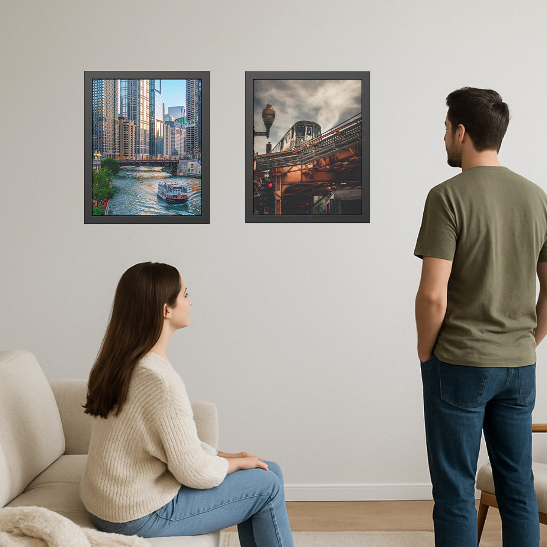 Own Chicago: Chicago River Limited Edition Cityscape Photography Print – Fine Art, Semi-Gloss, or Matte – Framed or Unframed Luxury Wall Art