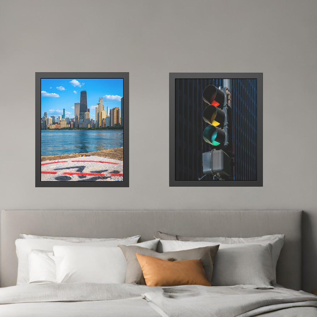 Own Chicago: No Diving Limited Edition Cityscape Photography Print – Fine Art, Semi-Gloss, or Matte – Framed or Unframed Luxury Wall Art
