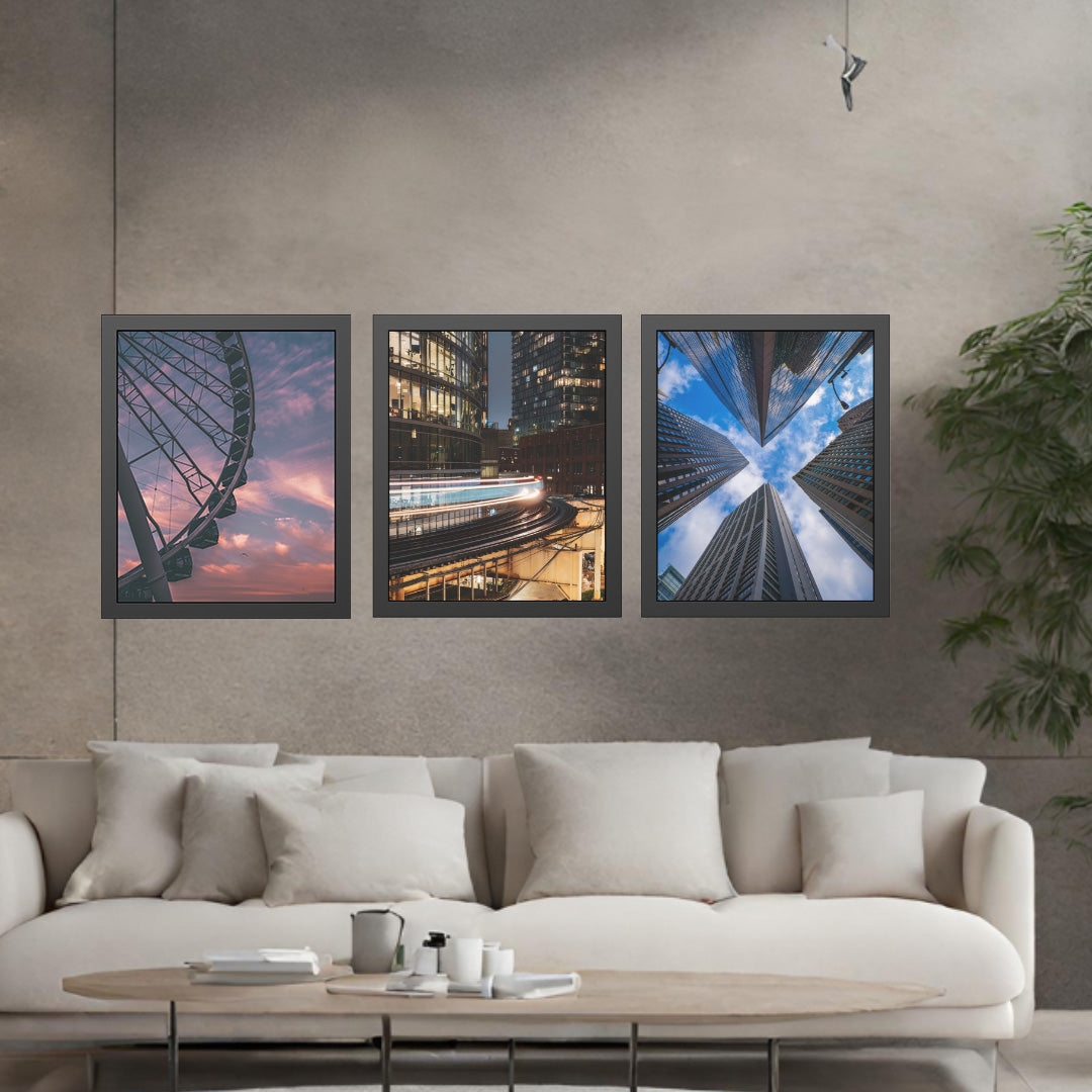 Bring home the skyline – Chicago energy, sunrise to sunset