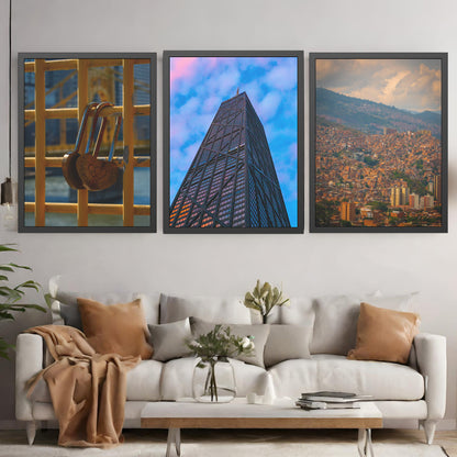 Touch the Clouds – The Hancock Building, Chicago’s Icon in Frame