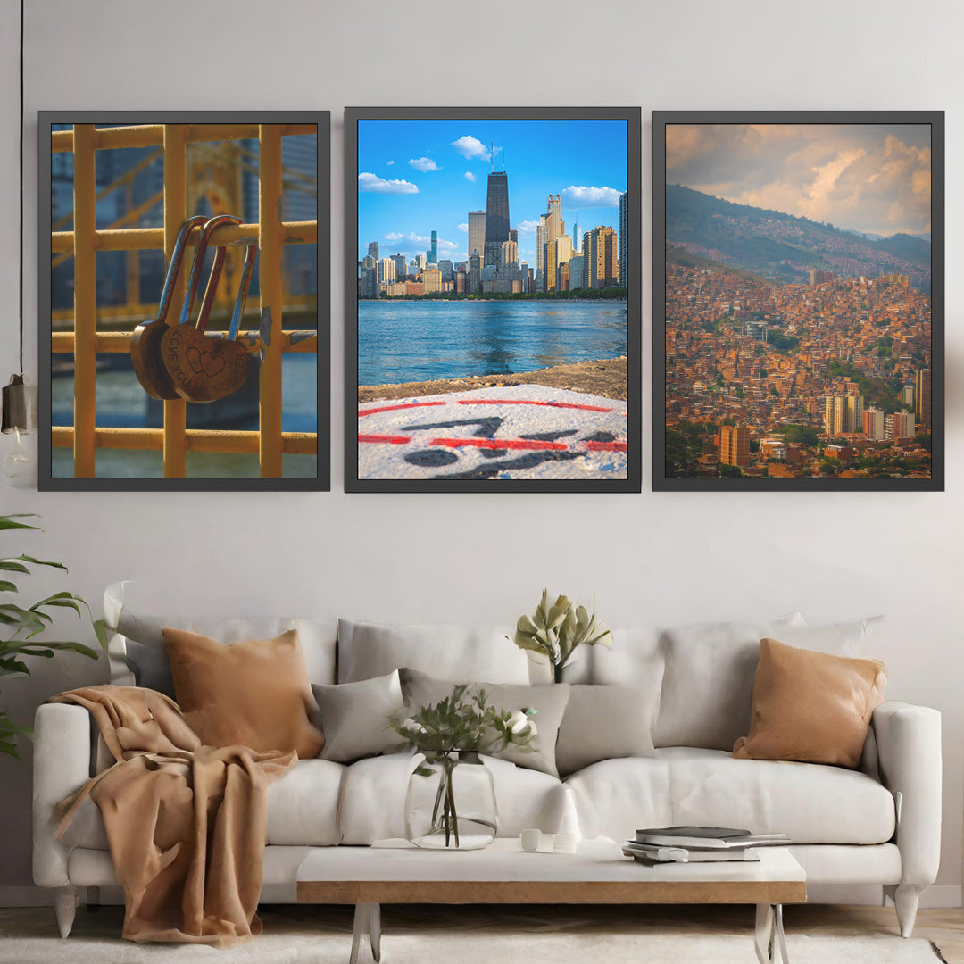 Own Chicago: No Diving Limited Edition Cityscape Photography Print – Fine Art, Semi-Gloss, or Matte – Framed or Unframed Luxury Wall Art