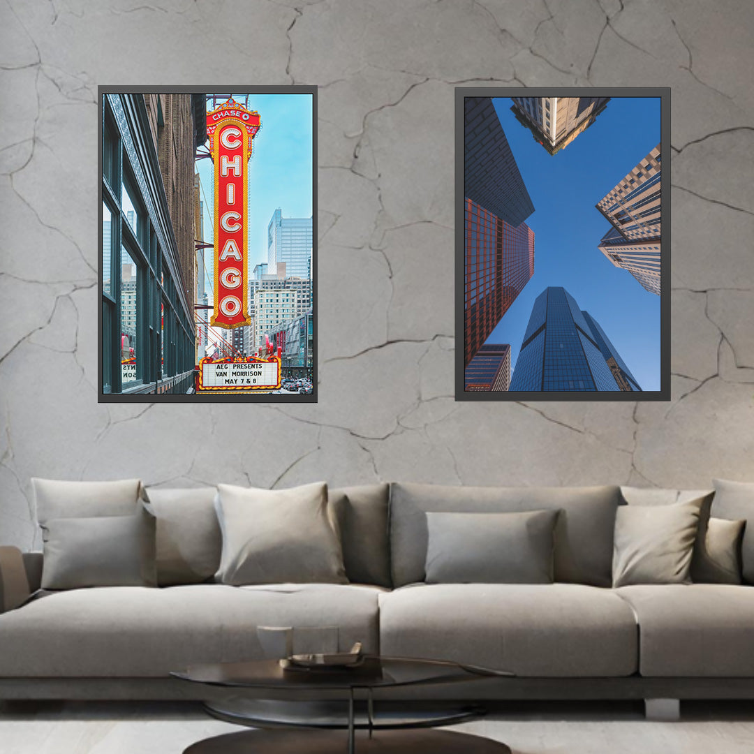 Own Chicago: Chicago Theatre Limited Edition Cityscape Photography Print – Fine Art, Semi-Gloss, or Matte – Framed or Unframed Luxury Wall Art
