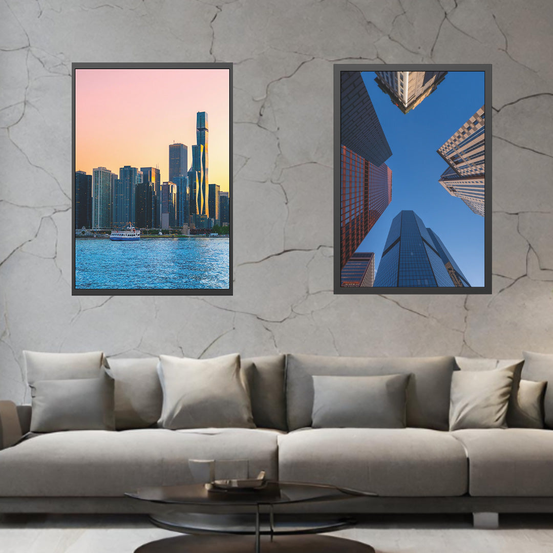 Own Chicago: Chicago Skyline Limited Edition Cityscape Photography Print – Fine Art, Semi-Gloss, or Matte – Framed or Unframed Luxury Wall Art