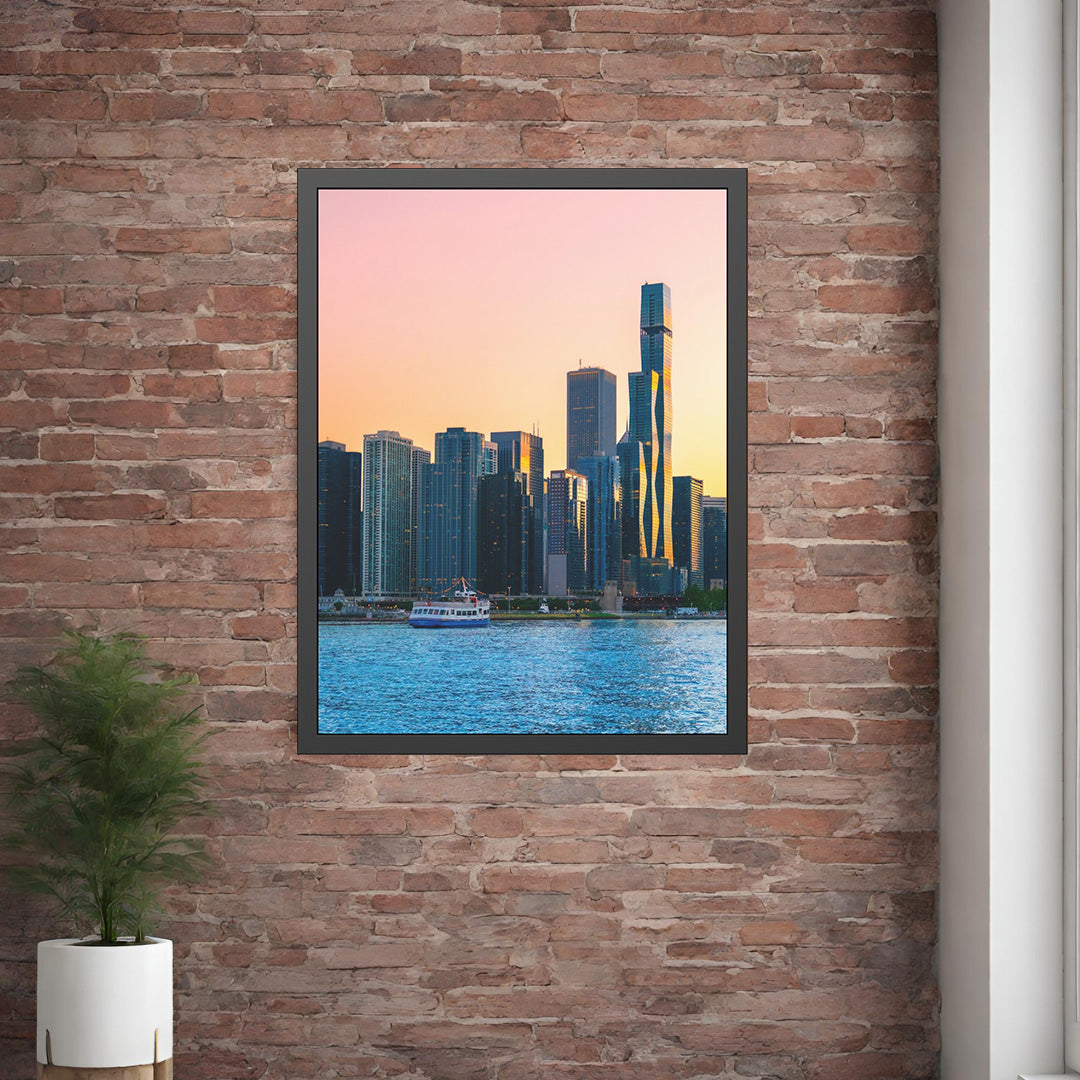 Own Chicago: Chicago Skyline Limited Edition Cityscape Photography Print – Fine Art, Semi-Gloss, or Matte – Framed or Unframed Luxury Wall Art