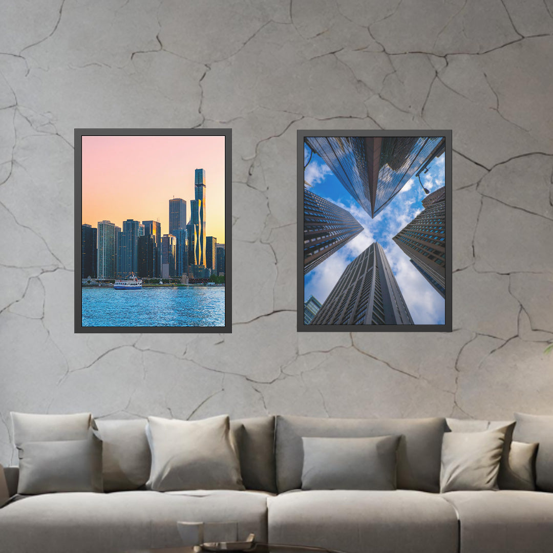 Own Chicago: Chicago Skyline Limited Edition Cityscape Photography Print – Fine Art, Semi-Gloss, or Matte – Framed or Unframed Luxury Wall Art
