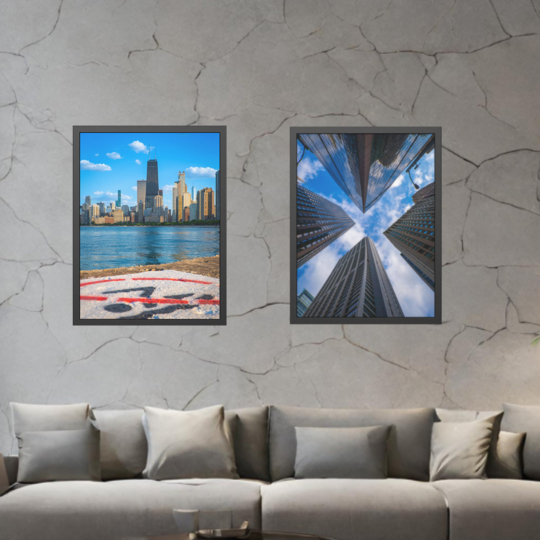 Own Chicago: No Diving Limited Edition Cityscape Photography Print – Fine Art, Semi-Gloss, or Matte – Framed or Unframed Luxury Wall Art