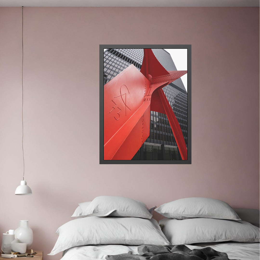 Own Chicago: Flamingo Limited Edition Cityscape Photography Print – Fine Art, Semi-Gloss, or Matte – Framed or Unframed Luxury Wall Art