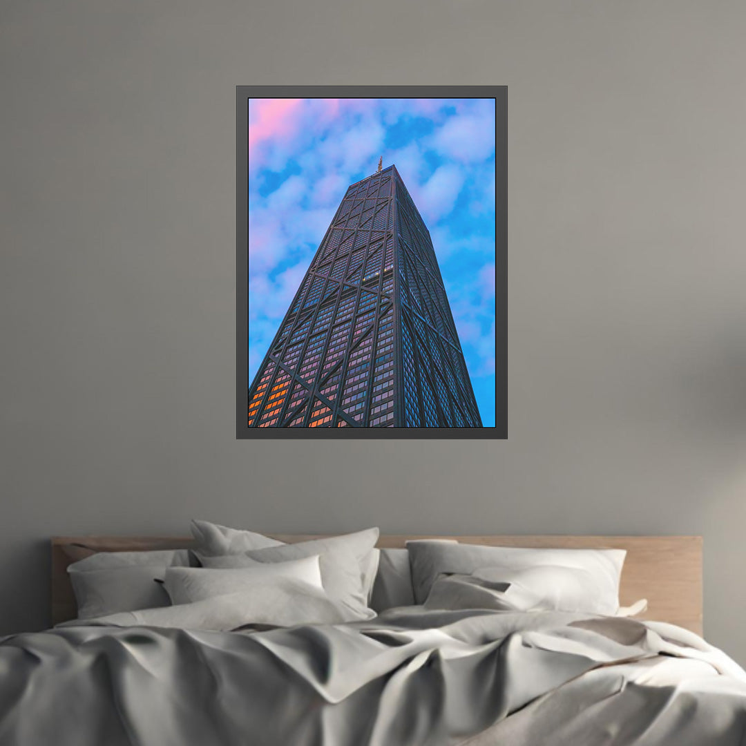 Touch the Clouds – The Hancock Building, Chicago’s Icon in Frame