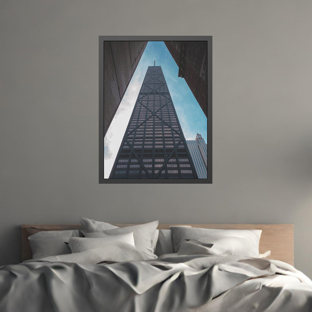 Own Chicago: The Hancock Limited Edition Cityscape Photography Print – Fine Art, Semi-Gloss, or Matte – Framed or Unframed Luxury Wall Art
