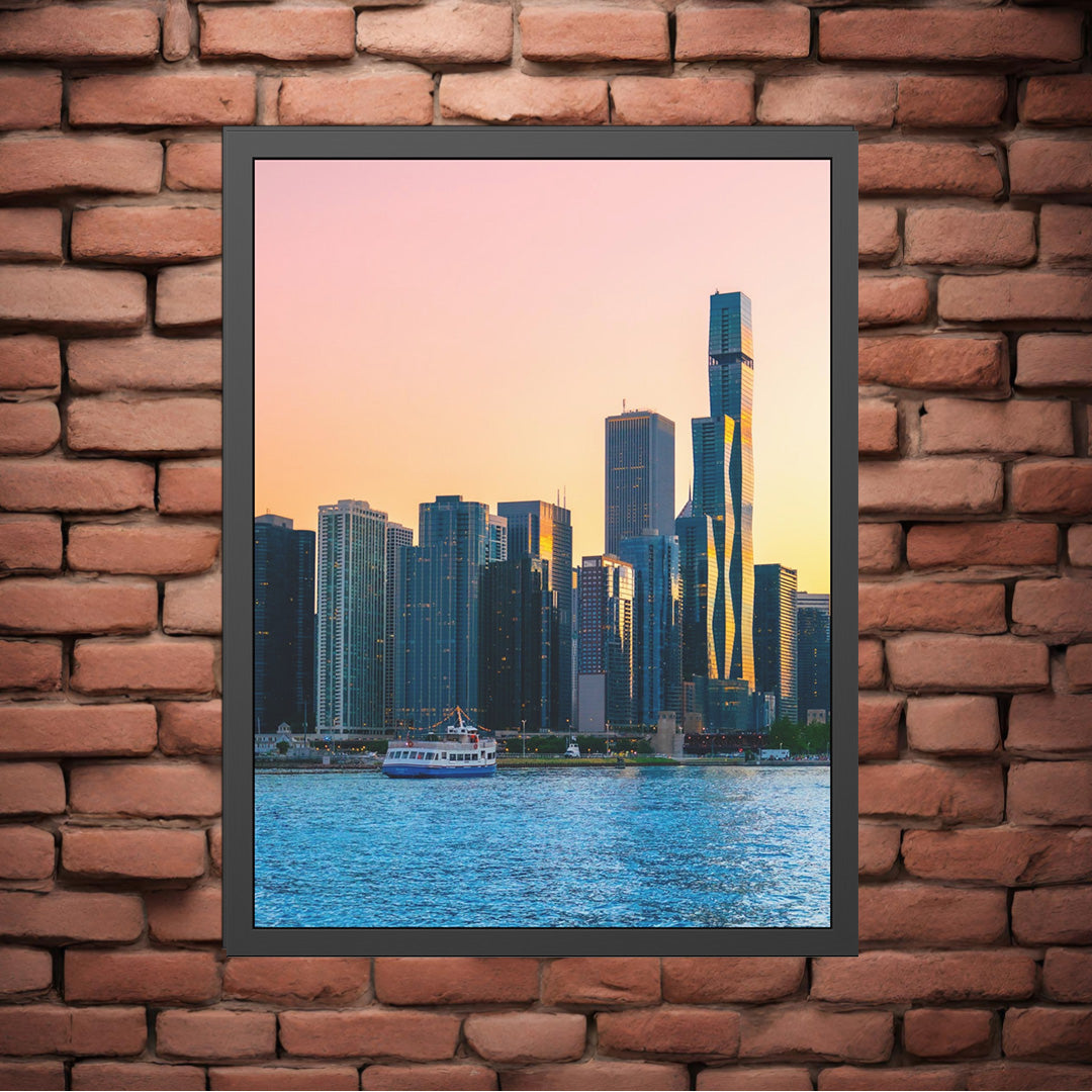 Own Chicago: Chicago Skyline Limited Edition Cityscape Photography Print – Fine Art, Semi-Gloss, or Matte – Framed or Unframed Luxury Wall Art