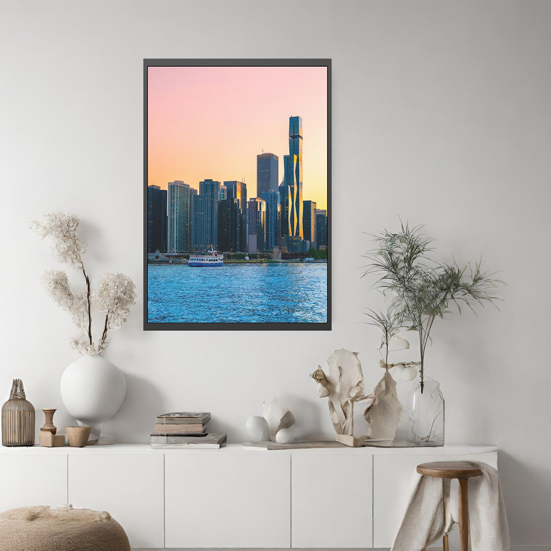 Own Chicago: Chicago Skyline Limited Edition Cityscape Photography Print – Fine Art, Semi-Gloss, or Matte – Framed or Unframed Luxury Wall Art