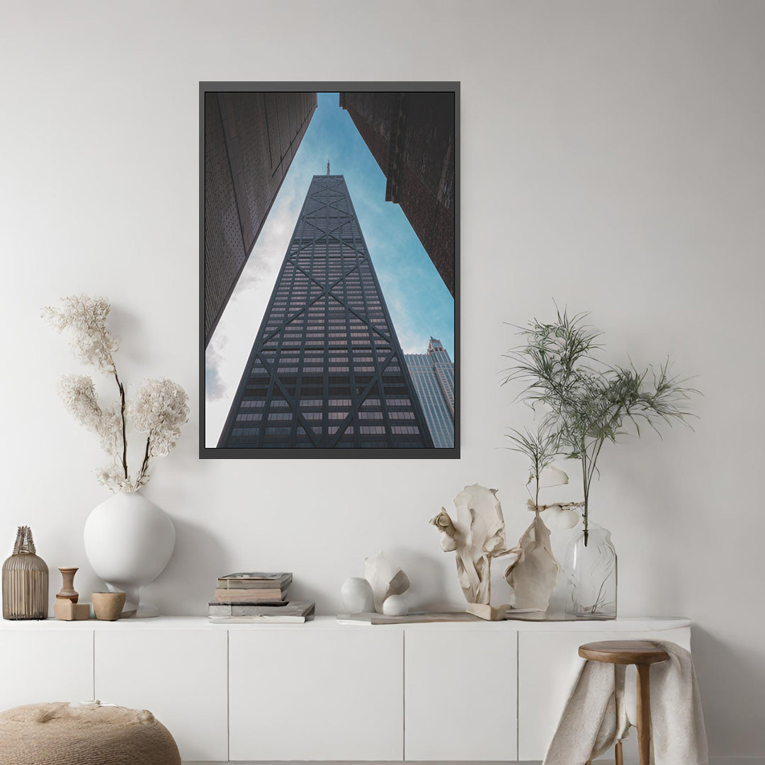 Own Chicago: The Hancock Limited Edition Cityscape Photography Print – Fine Art, Semi-Gloss, or Matte – Framed or Unframed Luxury Wall Art