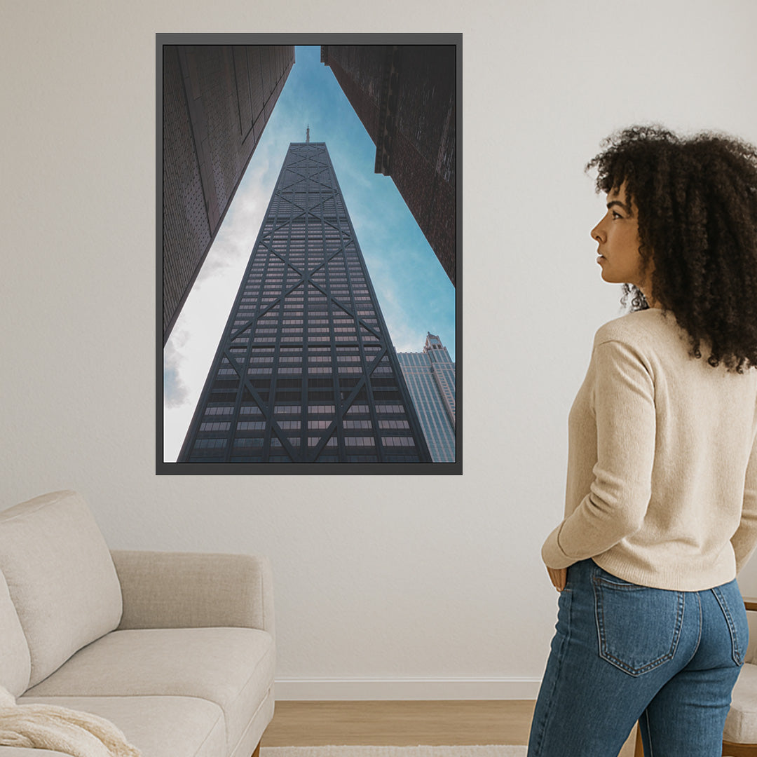 Own Chicago: The Hancock Limited Edition Cityscape Photography Print – Fine Art, Semi-Gloss, or Matte – Framed or Unframed Luxury Wall Art