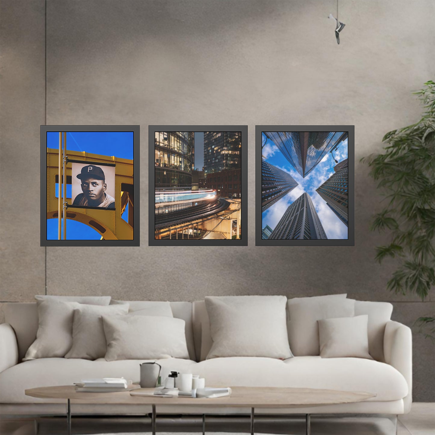 Own Pittsburgh: Limited Edition Roberto Clemente Photography Print – Featuring the Golden Triangle, Steelers, Penguins, Yellow Bridges & More – Fine Art, Semi-Gloss, or Matte – Framed or Unframed Luxury Wall Art