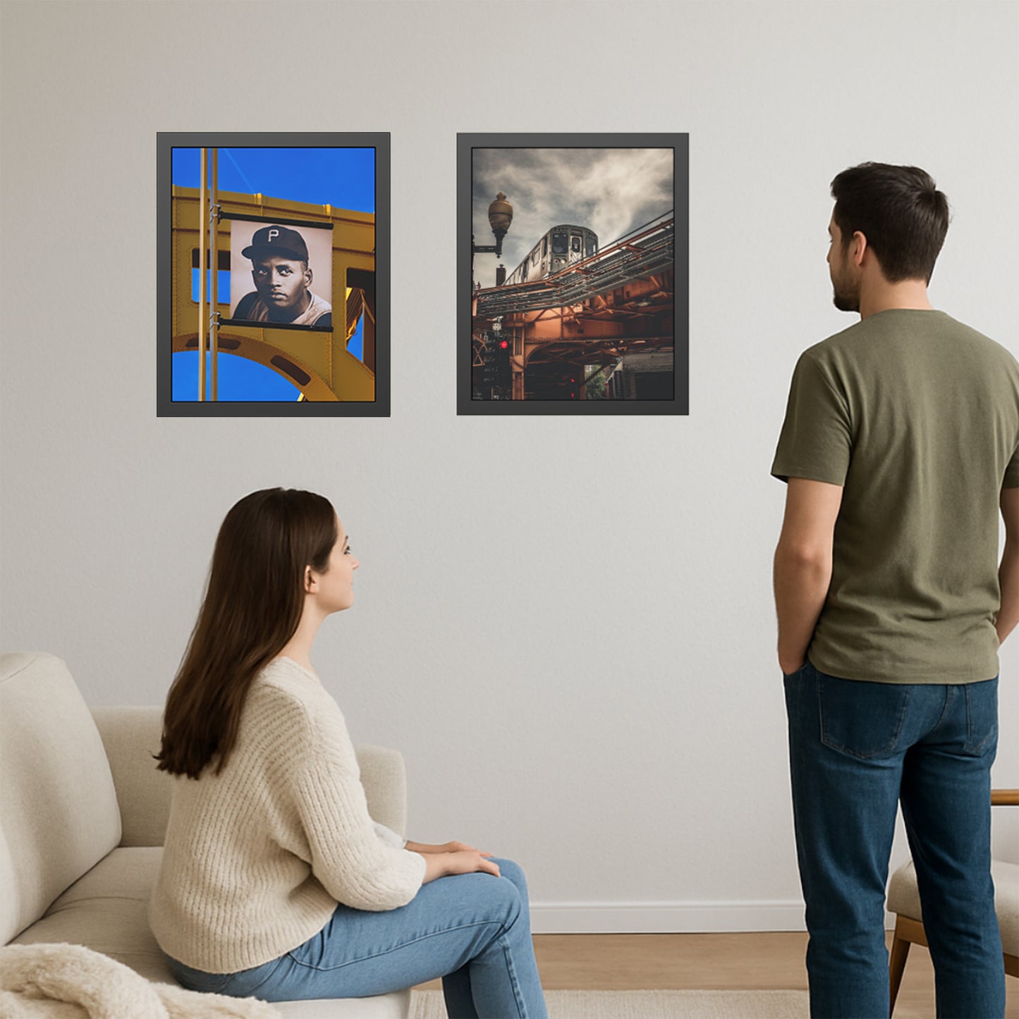 Own Pittsburgh: Limited Edition Roberto Clemente Photography Print – Featuring the Golden Triangle, Steelers, Penguins, Yellow Bridges & More – Fine Art, Semi-Gloss, or Matte – Framed or Unframed Luxury Wall Art