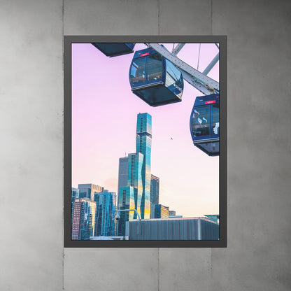 Experience the city you love – Chicago pride that transforms wall