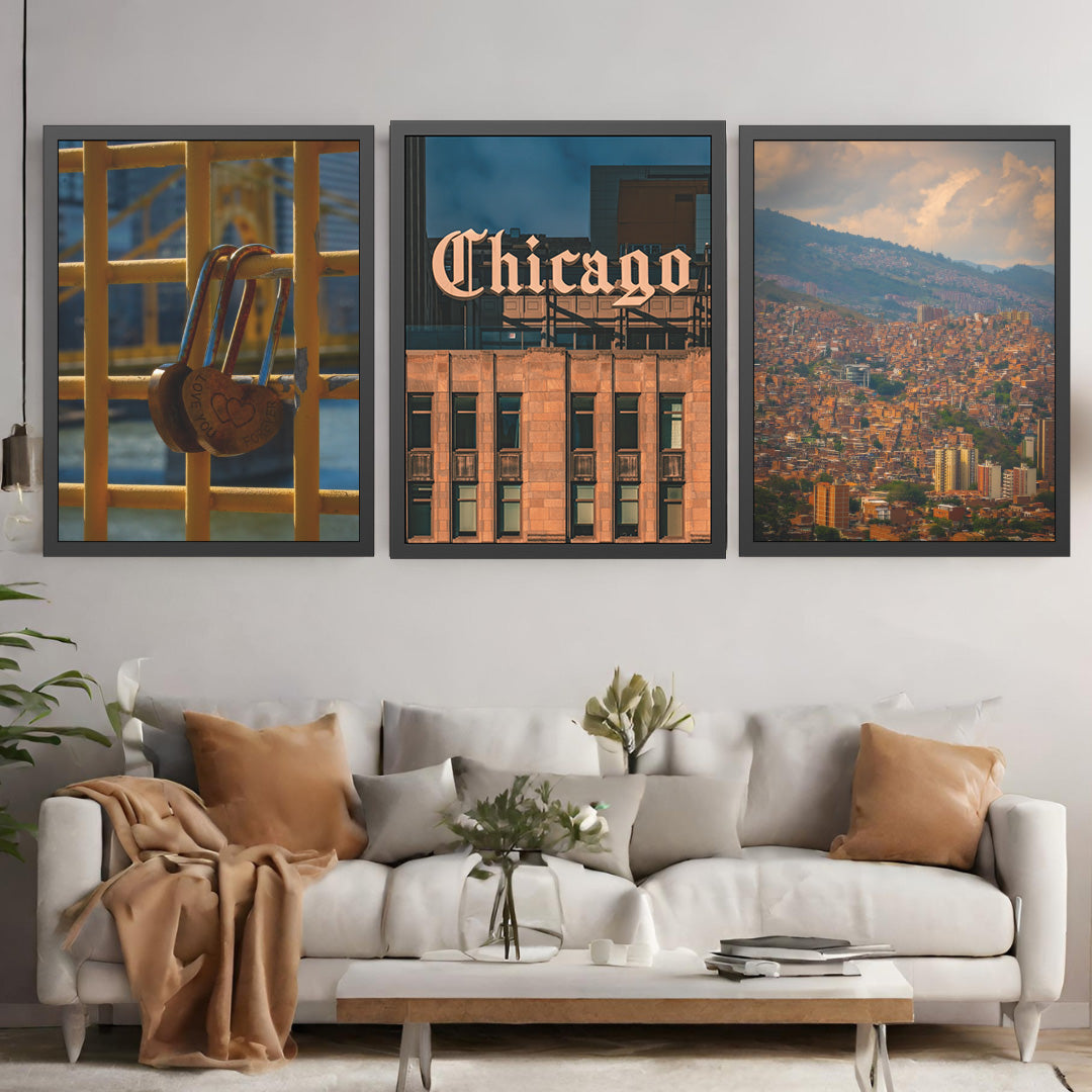 Coffee Tables, Offices, Bedrooms – Chicago Prints Belong Everywhere