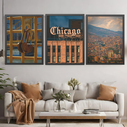 Coffee Tables, Offices, Bedrooms – Chicago Prints Belong Everywhere