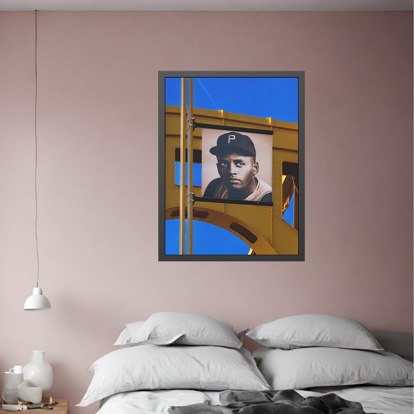 Own Pittsburgh: Limited Edition Roberto Clemente Photography Print – Featuring the Golden Triangle, Steelers, Penguins, Yellow Bridges & More – Fine Art, Semi-Gloss, or Matte – Framed or Unframed Luxury Wall Art
