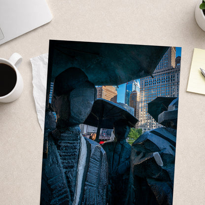 The Gentlemen, Face to Face – Unframed Semi-Gloss Photography Print