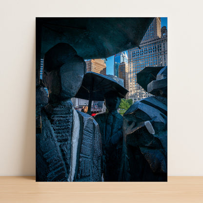 The Gentlemen, Face to Face – Unframed Semi-Gloss Photography Print