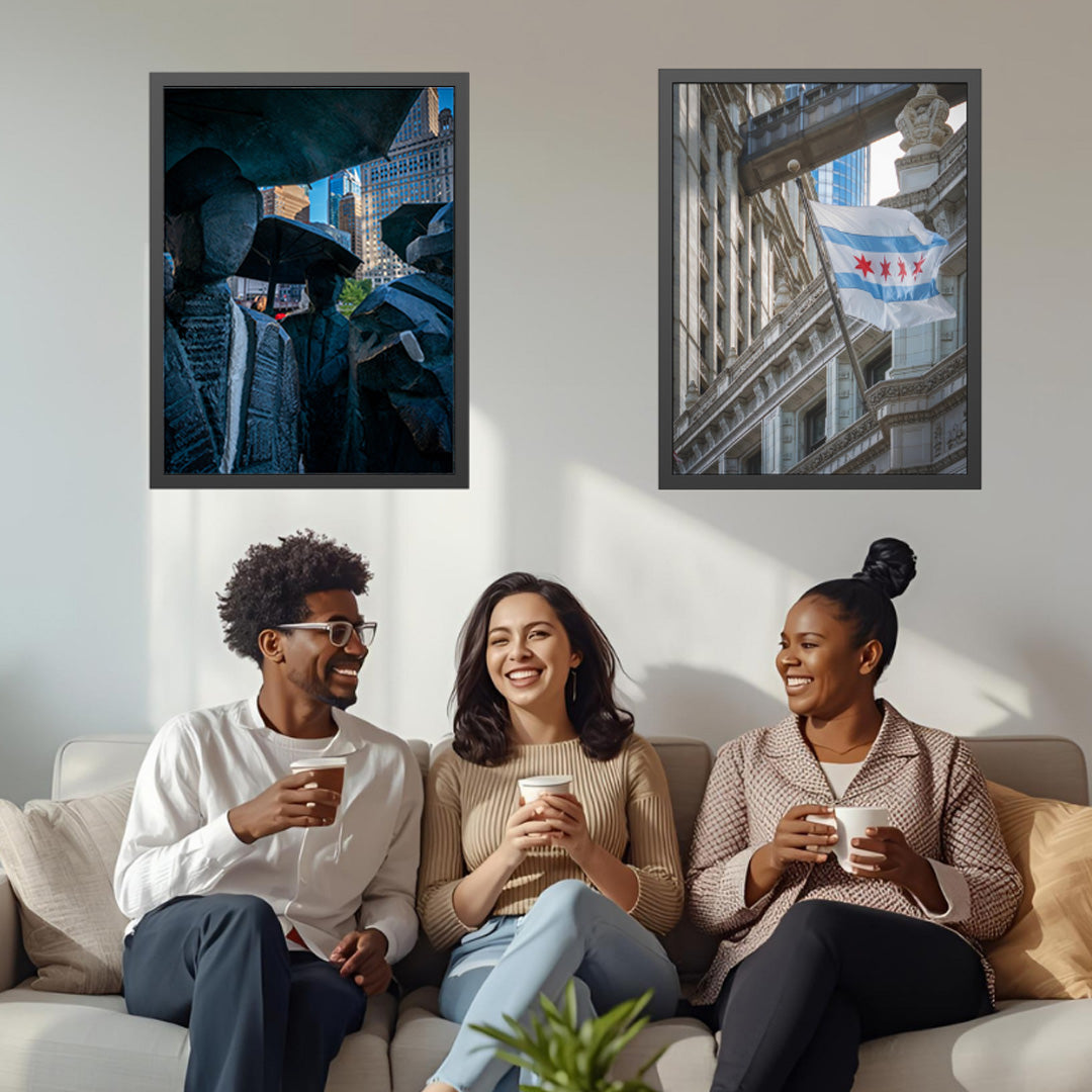 The Gentlemen, Face to Face – Unframed Semi-Gloss Photography Print