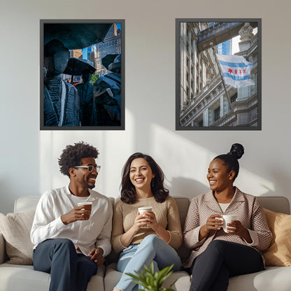 The Gentlemen, Face to Face – Unframed Semi-Gloss Photography Print