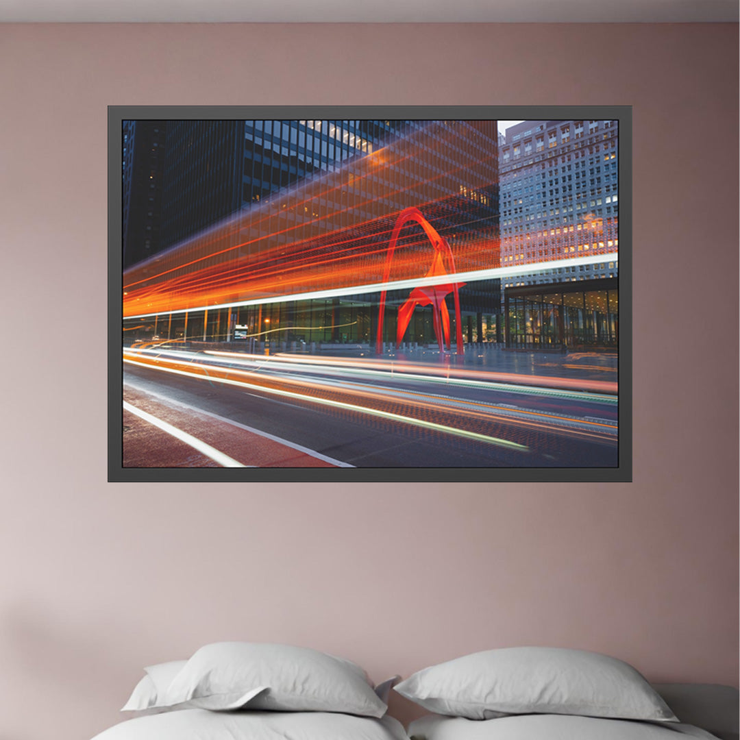 Flamingo Streaks – Unframed Matte Photography Print