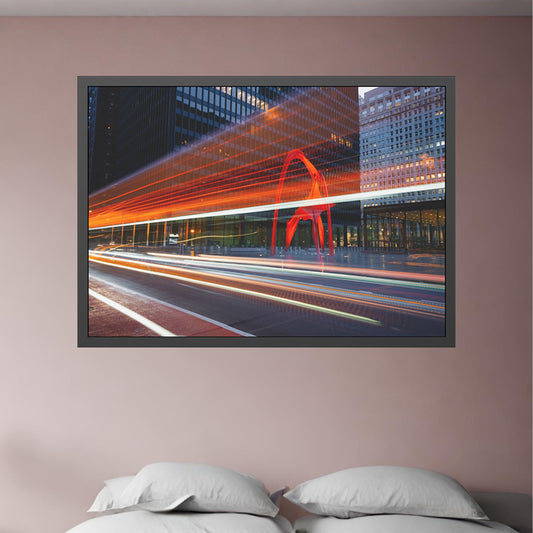 Flamingo Streaks – Unframed Matte Photography Print